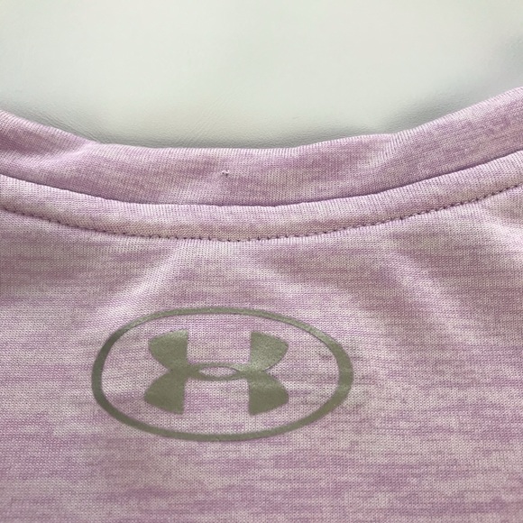 Lot (2) Under Armour Loose Fit Heatgear V Neck Tee - Picture 7 of 12